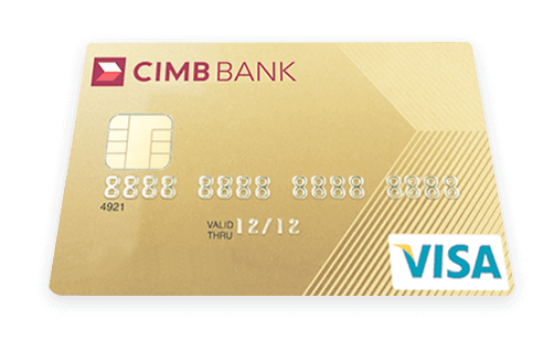 ប័ណ្ណឥណទាន CIMB Visa Gold