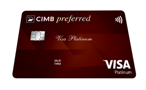 ប័ណ្ណឥណទាន CIMB PREFERRED VISA PLATINUM